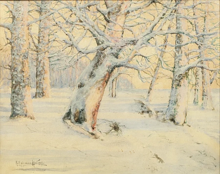 Крыжицкий Константин Яковлевич (1858-1911). Зима. 1907 г. 