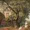 Кабанов Иван Андреевич (1823-1869) Итальянский пейзаж. Середина XIX в. Холст, масло. 45,5 х 60 см. 