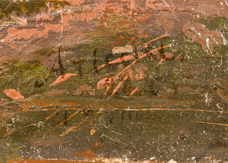 Кабанов Иван Андреевич (1823-1869) Итальянский пейзаж. Середина XIX в. Холст, масло. 45,5 х 60 см. 