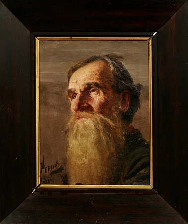 Рерих Николай Константинович (1874-1947). Портрет старика. 1894 г.