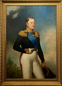 Голике Василий Александрович (Вильгельм Август) (1802–1848). Портрет императора Николая I. 1836 год. Холст, масло. 152 х 104 см