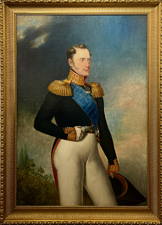 Голике Василий Александрович (Вильгельм Август) (1802–1848). Портрет императора Николая I. 1836 год. Холст, масло. 152 х 104 см