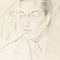 Анненков Юрий Павлович (1889–1974). Портрет Сержа Лифаря. 1950 г. 